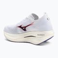 Mizuno Wave Rebellion Pro 3 scarpa da corsa bianco/blu baritono/fiery cora 3