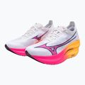 Mizuno Wave Rebellion Pro 3 scarpa da corsa bianco/rosa tetra/arancione 8