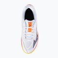 Scarpa da pallavolo Mizuno Thunder Blade Z bianco/corallo infuocato 2/citrus 5