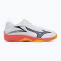 Scarpa da pallavolo Mizuno Thunder Blade Z bianco/corallo infuocato 2/citrus 2