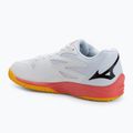 Scarpa da pallavolo Mizuno Thunder Blade Z bianco/corallo infuocato 2/citrus 3