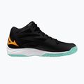 Scarpa da pallavolo Mizuno Thunder Blade Z Mid nero/tangelo/verde ghiaccio 2