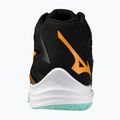 Scarpa da pallavolo Mizuno Thunder Blade Z Mid nero/tangelo/verde ghiaccio 3