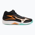 Scarpa da pallavolo Mizuno Thunder Blade Z Mid nero/tangelo/verde ghiaccio 2