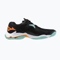 Scarpe da pallavolo Mizuno Wave Lightning Z8 nero/tangelo/verde ghiaccio 2
