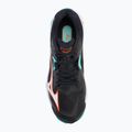 Scarpe da pallavolo Mizuno Wave Lightning Z8 nero/tangelo/verde ghiaccio 5
