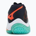 Scarpe da pallavolo Mizuno Wave Lightning Z8 nero/tangelo/verde ghiaccio 6