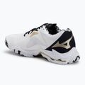 Scarpe da pallavolo Mizuno Wave Lightning Z8 white/black/gold 3