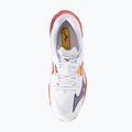 Scarpe da pallavolo Mizuno Wave Lightning Z8 bianco/fuoco corallo 2/citrus 5