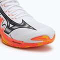 Scarpe da pallavolo Mizuno Wave Lightning Neo 3 bianco/fuoco corallo 2/citrus 7