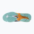 Scarpe da pallavolo Mizuno Wave Lightning Z8 Mid nero/tangelo/verde ghiaccio 4