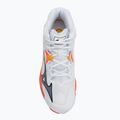 Scarpe da pallavolo Mizuno Wave Lightning Z8 Mid bianco/fiery coral 2/citrus 5