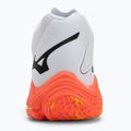Scarpe da pallavolo Mizuno Wave Lightning Z8 Mid bianco/fiery coral 2/citrus 6