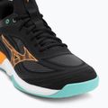 Scarpe da pallavolo Mizuno Wave Luminous 3 nero/tangelo/verde ghiaccio 7