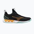 Scarpe da pallavolo Mizuno Wave Luminous 3 nero/tangelo/verde ghiaccio