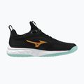 Scarpe da pallavolo Mizuno Wave Luminous 3 nero/tangelo/verde ghiaccio 2