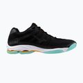 Scarpe da pallavolo Mizuno Wave Voltage 2 nero/tangelo/verde ghiaccio 2