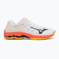 Scarpe da pallavolo Mizuno Wave Voltage 2 bianco/corallo rosso 2/citrus 2