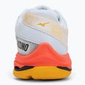 Scarpe da pallavolo Mizuno Wave Voltage 2 bianco/corallo rosso 2/citrus 6