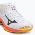 Scarpe da pallavolo Mizuno Wave Voltage 2 bianco/corallo rosso 2/citrus 7