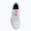Scarpe da pallavolo donna Mizuno Thunder Blade Z bianco/calipso coral/pale banana 5