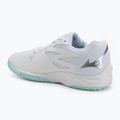 Scarpe da pallavolo da donna Mizuno Thunder Blade Z bianco/blu 3
