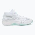 Scarpe da volley donna Mizuno Thunder Blade Z Mid white/blue tint 2