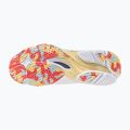 Scarpe da pallavolo donna Mizuno Wave Lightning Z8 bianco/calipso coral/pale banana 4