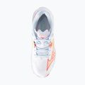 Scarpe da pallavolo donna Mizuno Wave Lightning Z8 bianco/calipso coral/pale banana 5