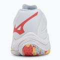 Scarpe da pallavolo donna Mizuno Wave Lightning Z8 bianco/calipso coral/pale banana 6