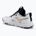 Scarpe da pallavolo Mizuno Wave Momentum Elite white/black/ge gold 3