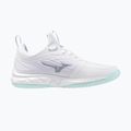 Scarpe da pallavolo da donna Mizuno Wave Luminous 3 bianco/blu 9