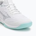 Scarpe da pallavolo da donna Mizuno Wave Luminous 3 bianco/blu 7