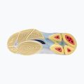 Scarpe da pallavolo donna Mizuno Wave Voltage 2 Mid bianco/calipso coral/pale banana 4