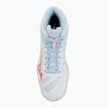 Scarpe da pallavolo donna Mizuno Wave Voltage 2 Mid bianco/calipso coral/pale banana 5