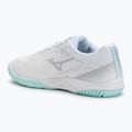 Scarpe da pallavolo da donna Mizuno Cyclone Speed 5 bianco/blu 3
