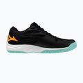 Scarpe da pallavolo per bambini Mizuno Lightning Star Z7 nero/tangelo/verde ghiaccio 2