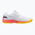 Scarpe da pallavolo Mizuno Lightning Star Z7 bianco/fuoco corallo 2/citrus per bambini 2