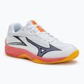 Scarpe da pallavolo Mizuno Lightning Star Z7 bianco/fuoco corallo 2/citrus per bambini