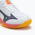 Scarpe da pallavolo Mizuno Lightning Star Z7 bianco/fuoco corallo 2/citrus per bambini 7
