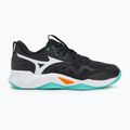 Scarpe da pallavolo Mizuno Wave Momentum Pro nero/tangelo/verde ghiaccio 2