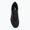 Scarpe da pallavolo Mizuno Wave Momentum Pro nero/tangelo/verde ghiaccio 5