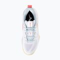 Scarpe da pallavolo donna Mizuno Wave Momentum Pro bianco/calipso coral/pale banana 5