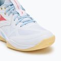 Scarpe da pallavolo donna Mizuno Wave Momentum Pro bianco/calipso coral/pale banana 7