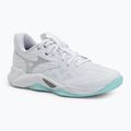 Scarpe da pallavolo da donna Mizuno Wave Momentum Pro bianco/blu