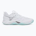 Scarpe da pallavolo da donna Mizuno Wave Momentum Pro bianco/blu 2