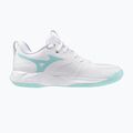 Scarpe da pallavolo da donna Mizuno Wave Momentum Pro bianco/blu 2