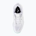 Scarpe da pallavolo da donna Mizuno Wave Momentum Pro bianco/blu 5