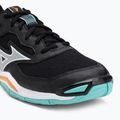 Scarpe da pallamano Mizuno Wave Phantom 3 nero/tangelo/verde ghiaccio 7