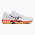 Scarpa da pallamano Mizuno Wave Phantom 3 bianco/fuoco corallo 2/citrus 2